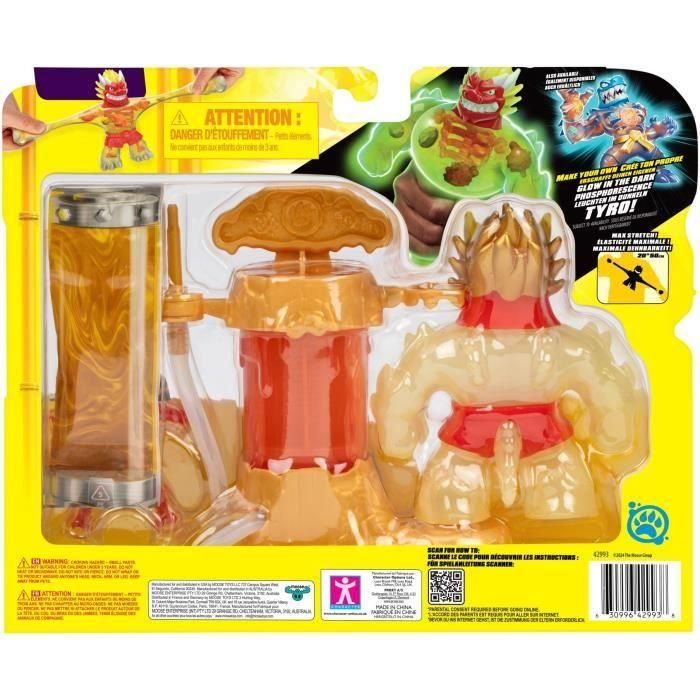 Figura - HÉROES DE GOO JIT ZU - Creador de rayos X Blazagon - 11 cm 5
