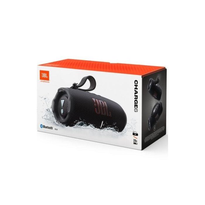 Altavoz Bluetooth Portátil JBL JBLCHARGE6BLK Negro 4 Altavoz Bluetooth Portátil JBL JBLCHARGE6BLK Negro 4