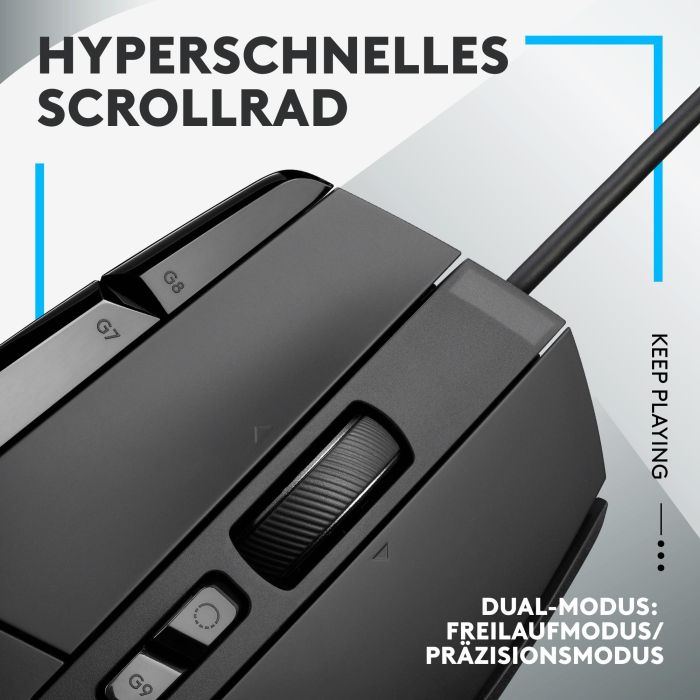Logitech G502 X Gaming - Ratón Óptico de Alto Rendimiento para eSports 7
