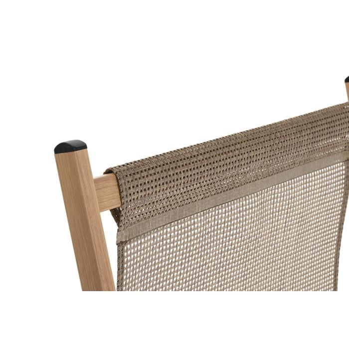 Tumbona Terraza Y Jardin DKD Home Decor Natural 111.5 x 102 x 61 cm (2 Unidades) 4 Tumbona Terraza Y Jardin DKD Home Decor Natural 111.5 x 102 x 61 cm (2 Unidades) 4