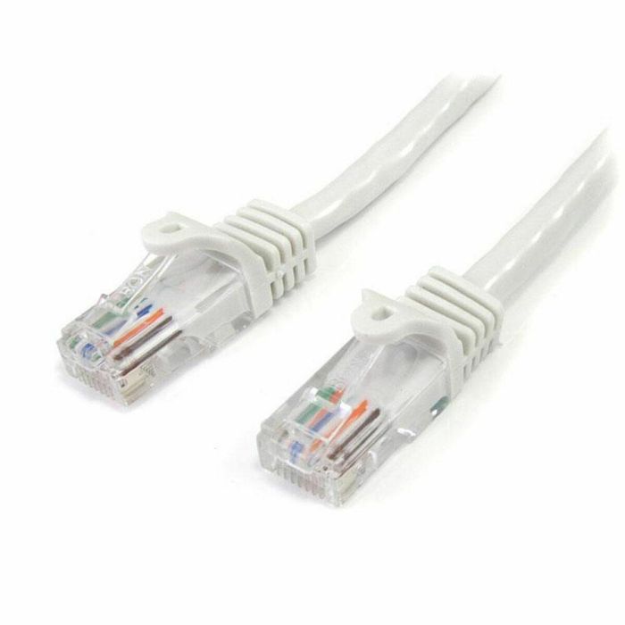 Cable de Red Rígido UTP Categoría 6 Startech 45PAT1MWH 1 m Cable de Red Rígido UTP Categoría 6 Startech 45PAT1MWH 1 m