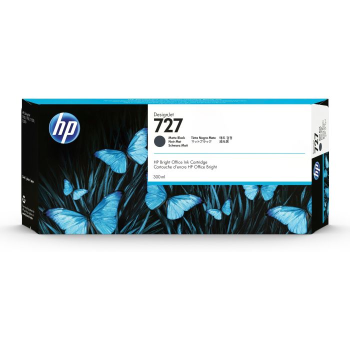 HP Designjet T920/T1500 Nº727 Cartucho Negro Mate superAlta