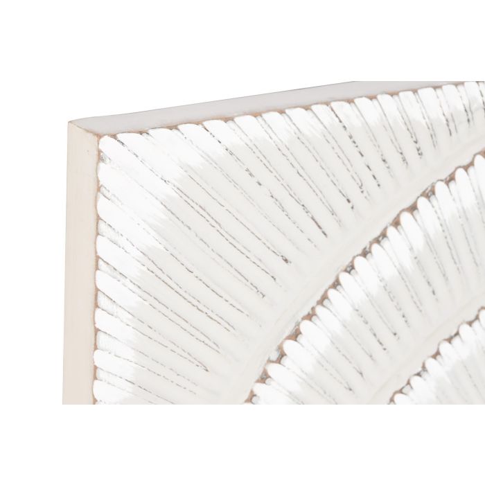 DKD Home Decor Panel Decorativo de Pared Moderno con Círculos MDF Gris y Blanco 90x90 cm Set de 2, Fondo 3.5 cm 1 DKD Home Decor Panel Decorativo de Pared Moderno con Círculos MDF Gris y Blanco 90x90 cm Set de 2, Fondo 3.5 cm 1