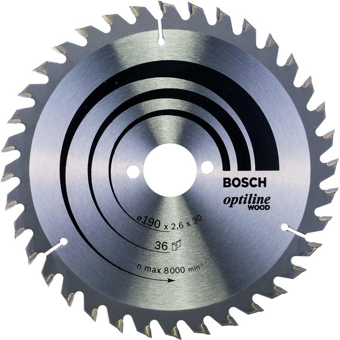 Bosch Kreissägeblatt OP WO H 190x30-36 0 Bosch Kreissägeblatt OP WO H 190x30-36 0