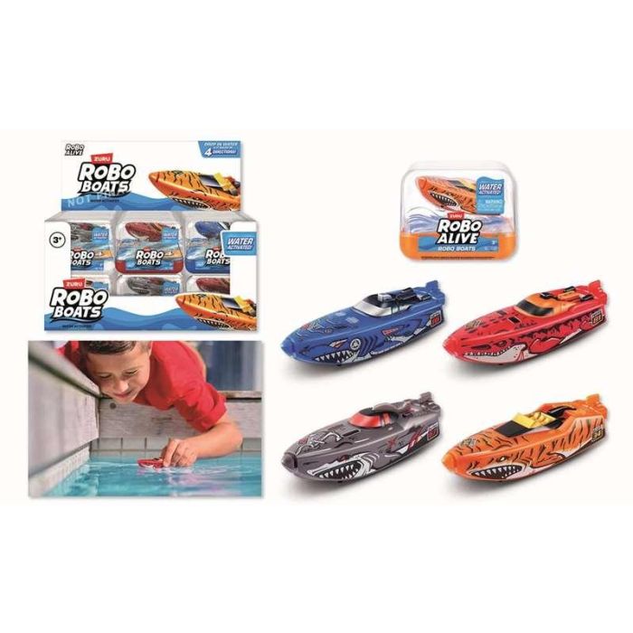 Barco robo boats, flota y navega - modelos surtidos 2 Barco robo boats, flota y navega - modelos surtidos 2