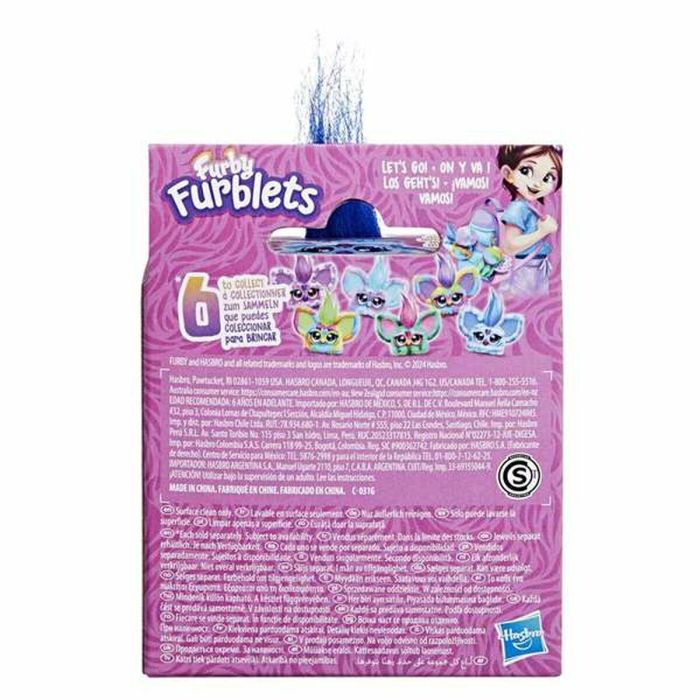 Peluche con Sonido Hasbro Furby Furblets 12 cm 13 Peluche con Sonido Hasbro Furby Furblets 12 cm 13