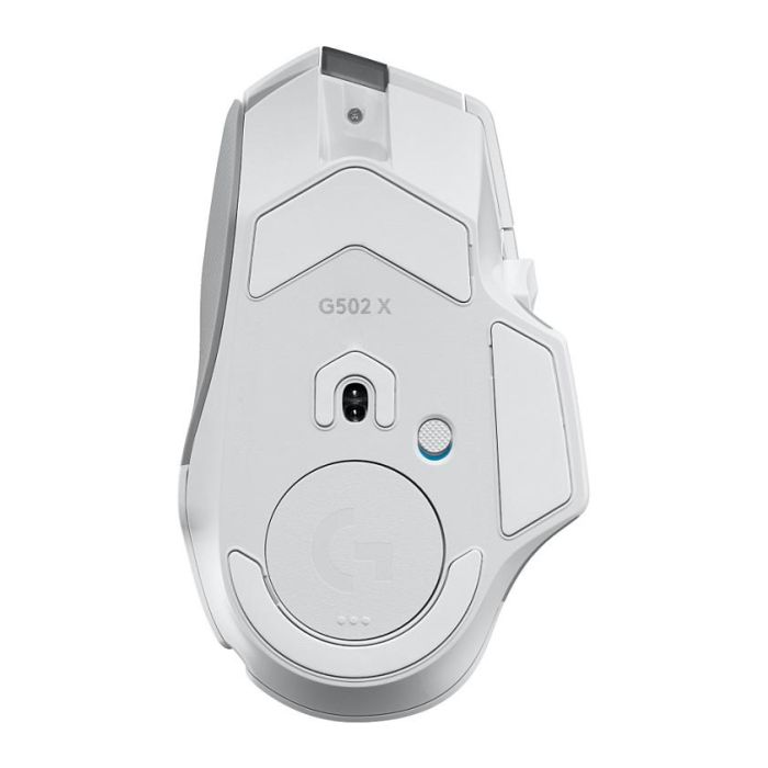 Logitech G502 X Plus Ratón Inalámbrico Óptico Blanco 25600 DPI RGB LIGHTSPEED HERO 25K 16