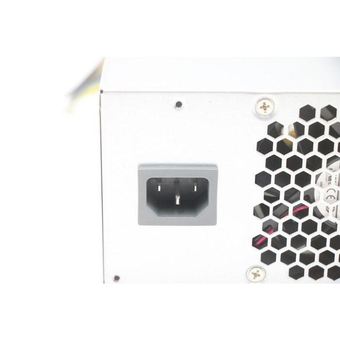 Lenovo ATX power supply unit with 500W capacity, 92% efficiency, 100-240Vac input voltage, and multiple connector options. 4