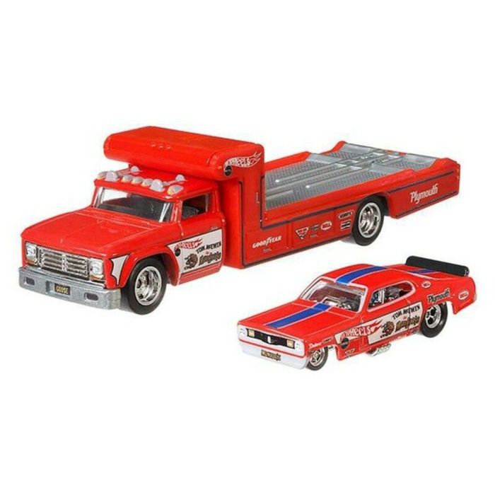 Hot Wheels MAT0887961556674 Set de Juego de Pistas con Transportadores de Coches y Accesorios para Vehículos, Regalo Infantil 8