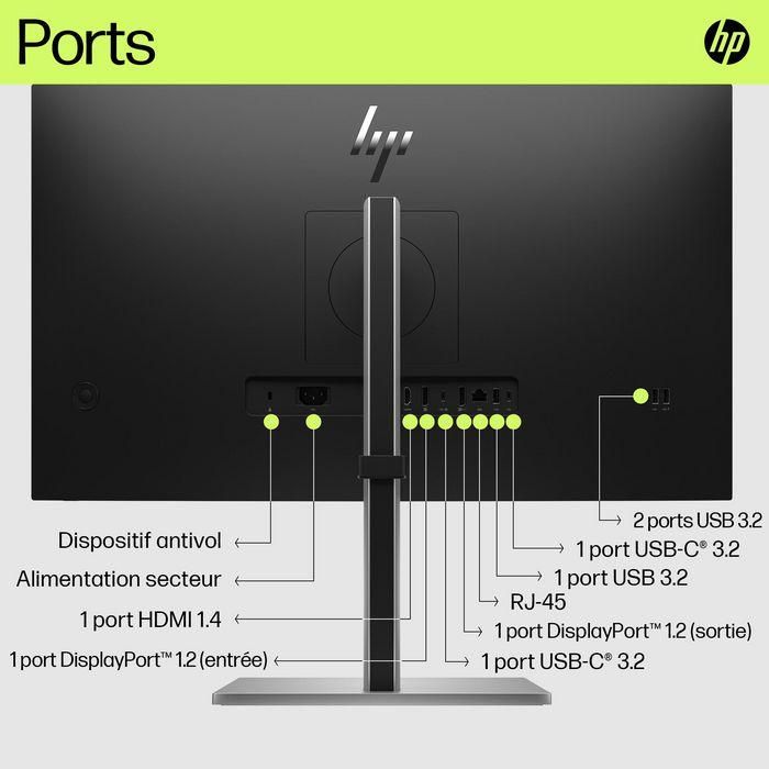 HP E27u G5 QHD USB-C Monitor 22 HP E27u G5 QHD USB-C Monitor 22