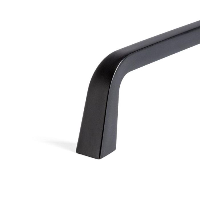 Viefe Tirador para Armario o Cajón de Zamak Acabado Níquel Cepillado, Cobre, Grafito o Negro Mate - 160mm entre Agujeros 2
