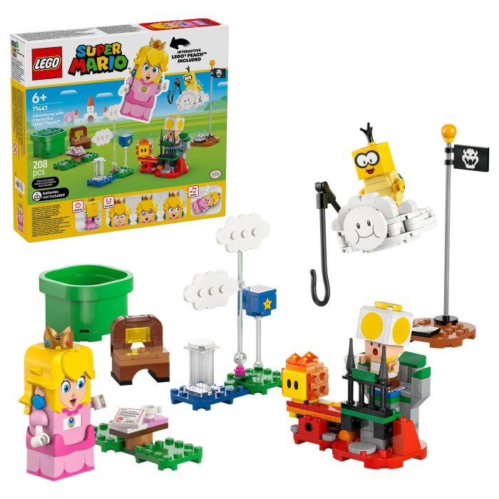 Lego Super Mario 71441 Las Aventuras de Peach Juguete Interactivo