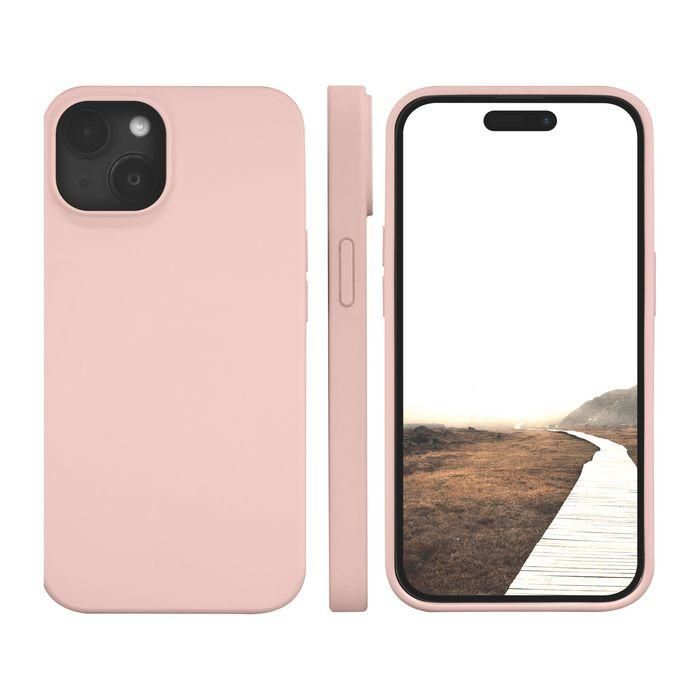 dbramante1928 Funda Monaco para iPhone 15 Pink Sand con MagSafe 2