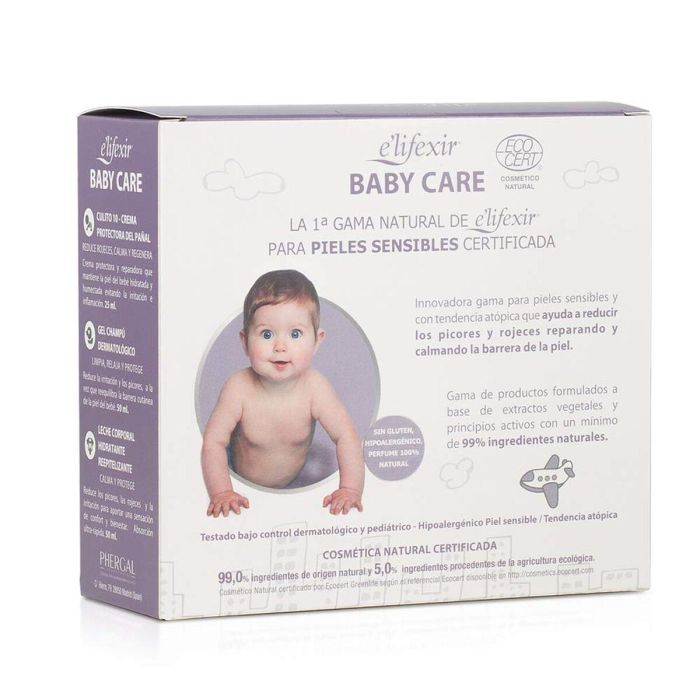 E'Lifexir BABY CARE Kit de Viaje Estuche 3 Piezas para Bebé 3