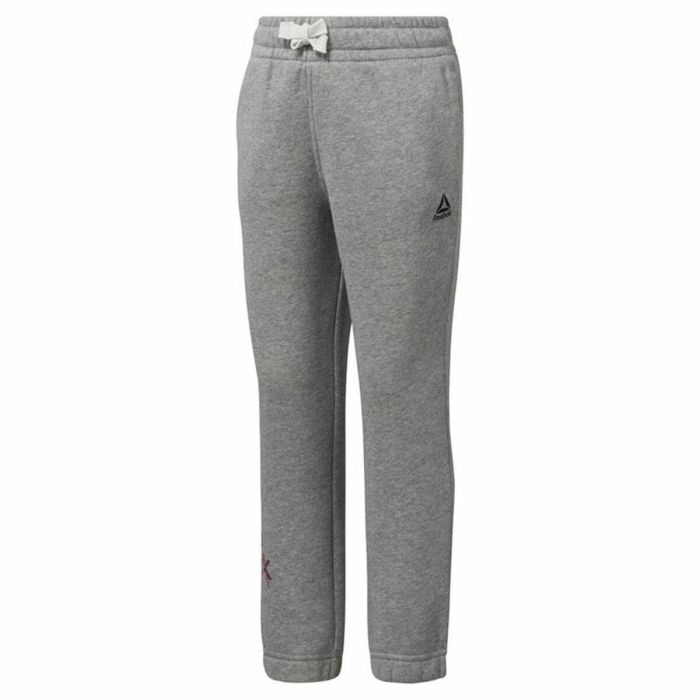 Pantalón Deportivo Infantil Reebok Elem Fleece Gris oscuro 0 Pantalón Deportivo Infantil Reebok Elem Fleece Gris oscuro 0