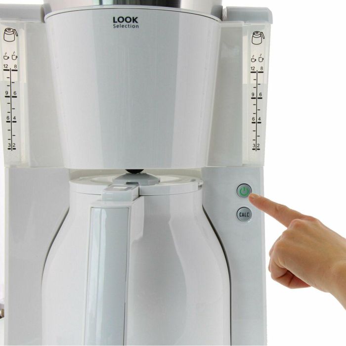 MELITTA 1011-11 Cafetera Look IV Therm Selection 1011-11 Blanco / Acero cepillado 1 MELITTA 1011-11 Cafetera Look IV Therm Selection 1011-11 Blanco / Acero cepillado 1