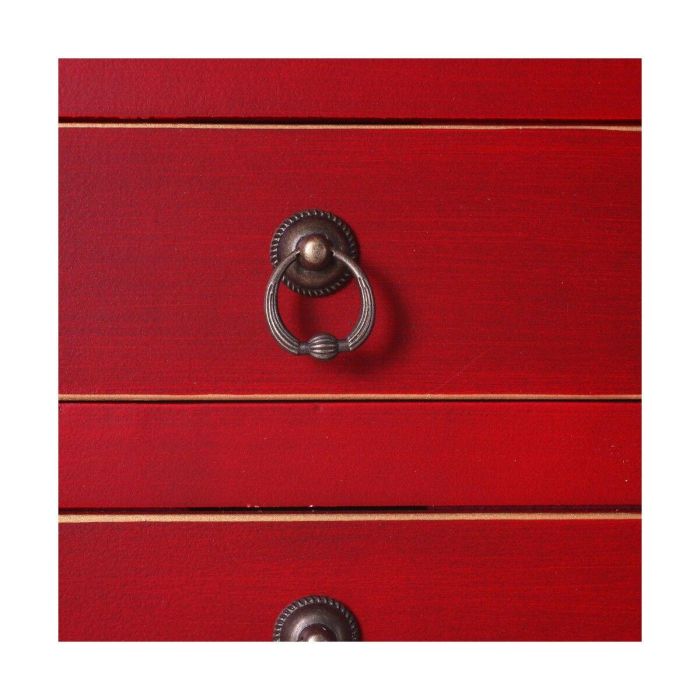 Aparador ORIENTE 73 x 26 x 90 cm Rojo Madera 1 Aparador ORIENTE 73 x 26 x 90 cm Rojo Madera 1