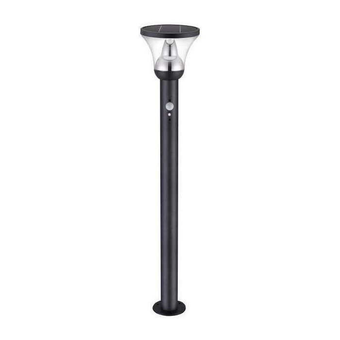 Farola solar - GALIX - G4595C - Muy luminosa - Acero inoxidable con detector - H93 cm - 1000 lúmenes 1 Farola solar - GALIX - G4595C - Muy luminosa - Acero inoxidable con detector - H93 cm - 1000 lúmenes 1