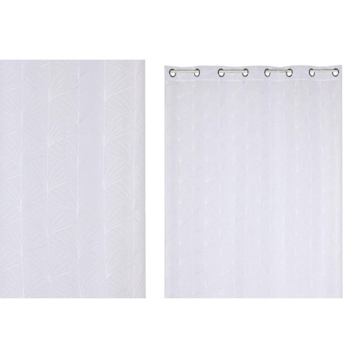 Cortina Urban DKD Home Decor Blanco 260 x 140 cm 1