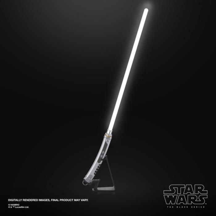 Sable de luz electrónico de Ahsoka Tano, Force FX Elite con LED y efectos de sonido premium, mayores de 14 años, Star Wars The Black S 2