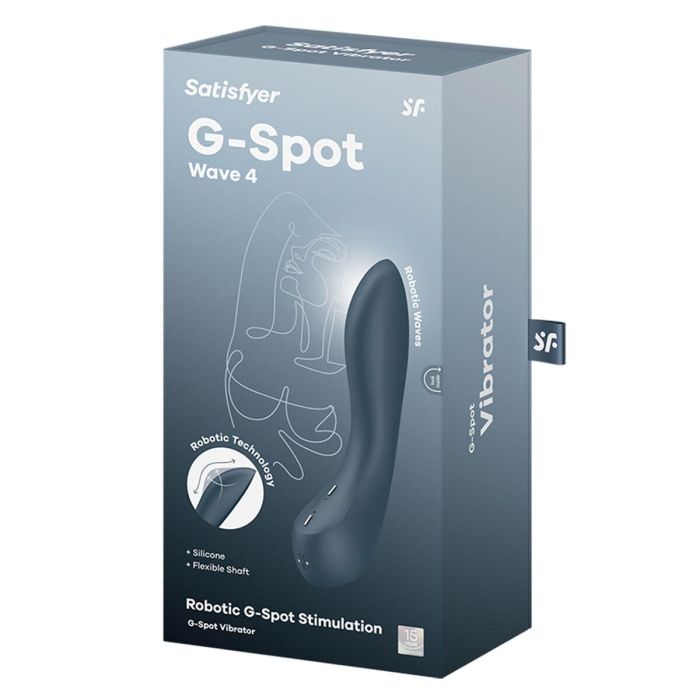 Vibrador Punto G Satisfyer Azul oscuro 1 Vibrador Punto G Satisfyer Azul oscuro 1