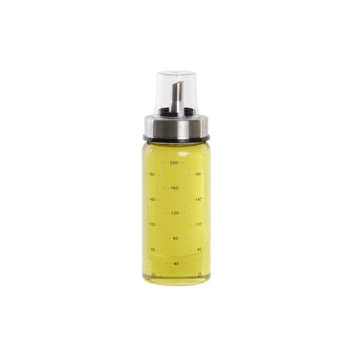 DKD Home Decor Aceitera Vinagrera Básicos de Borosilicato e Inox Transparente 200 ml 6x16.5x6 cm 0 DKD Home Decor Aceitera Vinagrera Básicos de Borosilicato e Inox Transparente 200 ml 6x16.5x6 cm 0