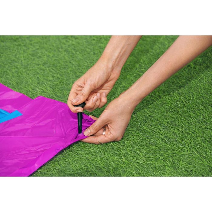 Bestway Pista Deslizante con Hinchables Doble Animales Llama 488x138 cm +3 Años Jardin 52320 4