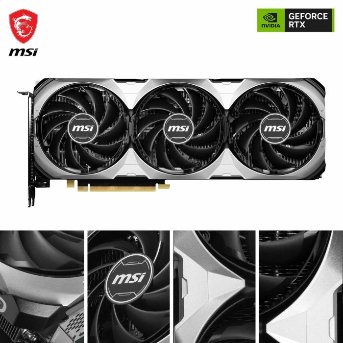 Tarjeta Gráfica MSI VGAMISNVDM216 GEFORCE RTX 4070 RTX 4070 SUPER 12 GB GDDR6 GDDR6X 7