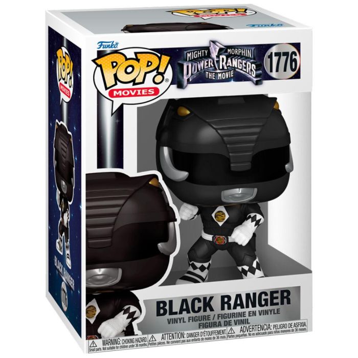 Figura POP Mighty Morphin Power Rangers Black Ranger 1