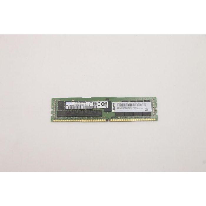 Lenovo 32GB TruDDR4 RDIMM, 2933MHz speed, 2Rx4 configuration, 1.2V voltage, optimized for Lenovo ThinkSystem servers.