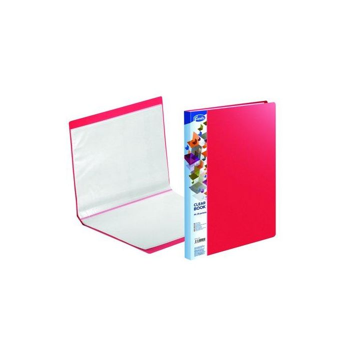 Carpeta Fundas (Tarifario) Forofis Pvc A4 20 F Rojo