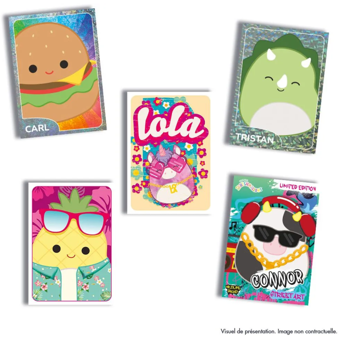 Panini PAN8051708005752 Caja de 36 bolsillos Squishmallows con 180 pegatinas 2