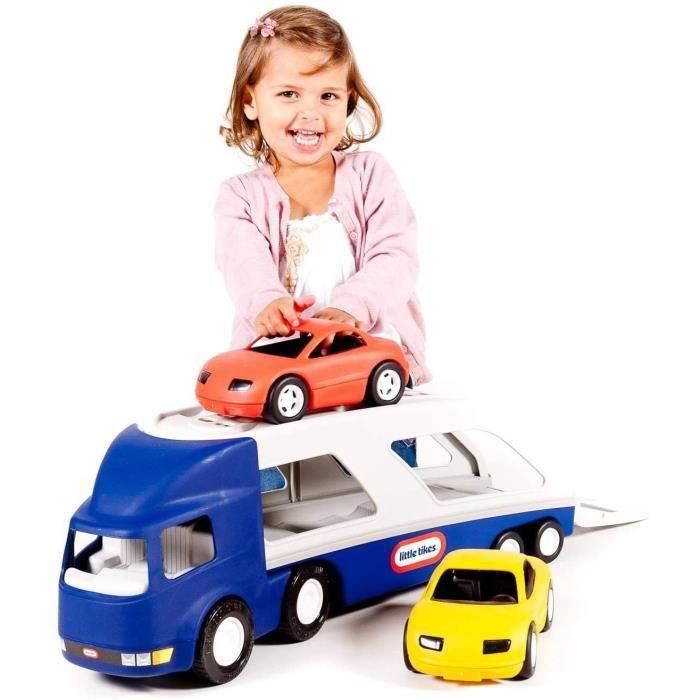 Little Tikes Portacoches Gigante para Niños +3 Años - Incluye 2 Coches Deportivos de Plástico Resistente con Rampa 1 Little Tikes Portacoches Gigante para Niños +3 Años - Incluye 2 Coches Deportivos de Plástico Resistente con Rampa 1