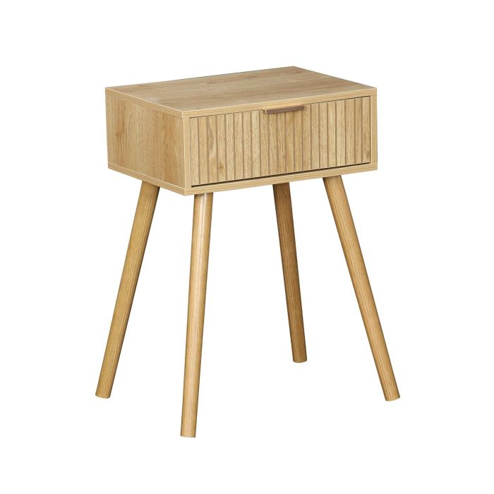 Mesita De Noche Nolan Madera Versa 30X59CM (2 Unidades) Mesita De Noche Nolan Madera Versa 30X59CM (2 Unidades)