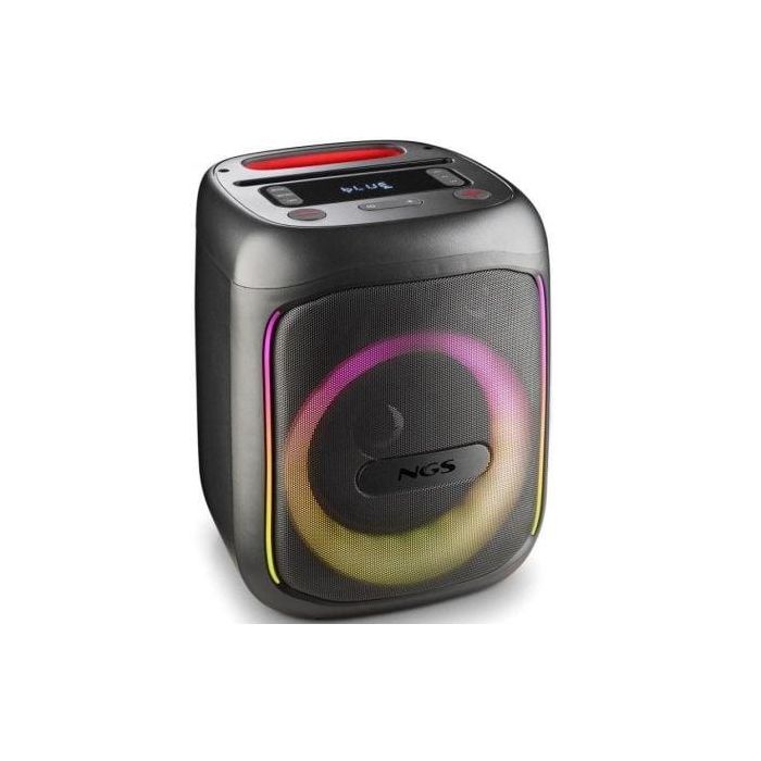 NGS Altavoz Portable Wild Swag Go Bluetooth 80W Luces LED TWS USB Aux NGS Altavoz Portable Wild Swag Go Bluetooth 80W Luces LED TWS USB Aux