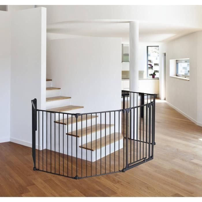 Nordlinger Pro NOR3354767421149 Barrera Cortafuegos 6 Lados para Chimenea o Estufa de Leña 360 cm Negra 3 Nordlinger Pro NOR3354767421149 Barrera Cortafuegos 6 Lados para Chimenea o Estufa de Leña 360 cm Negra 3