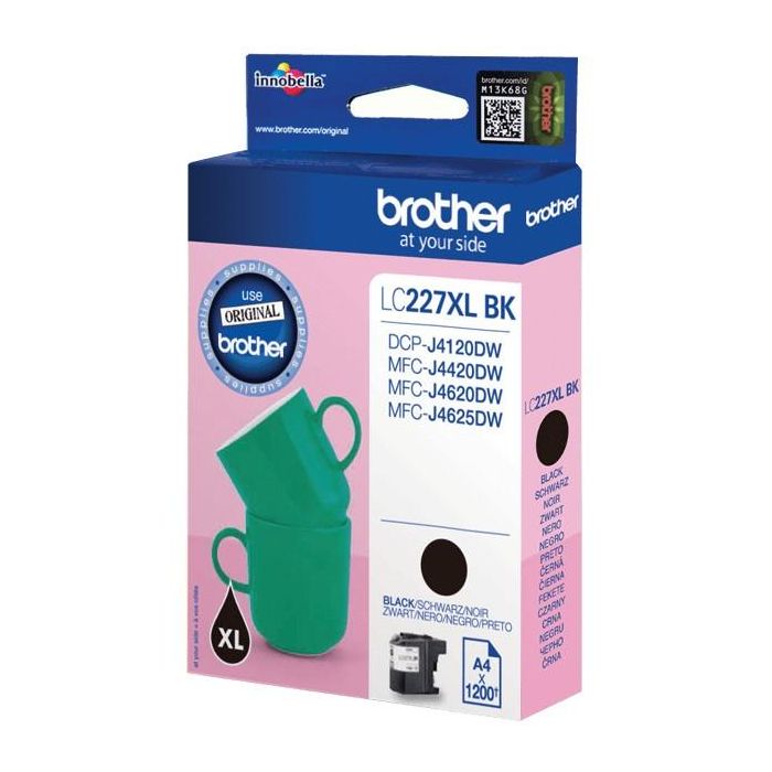 Brother Tinta Negra para DCP-J4120DW, MFC-J4420DW y J4620DW, 1.200 Páginas 3 Brother Tinta Negra para DCP-J4120DW, MFC-J4420DW y J4620DW, 1.200 Páginas 3