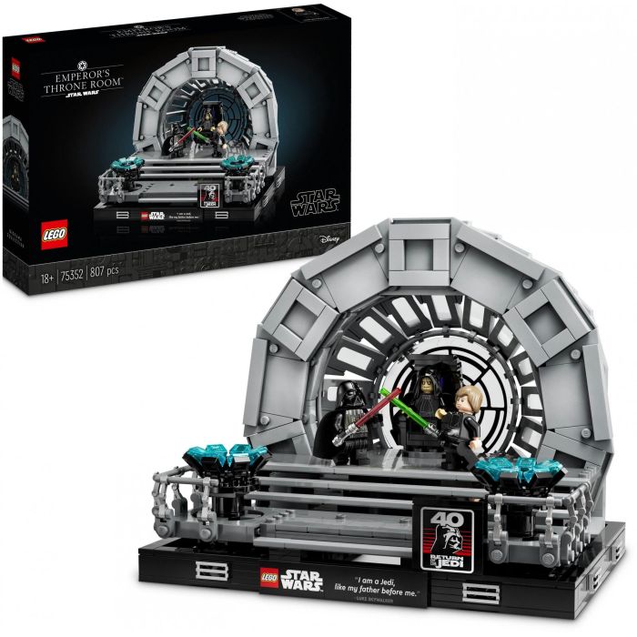 Lego Star Wars 75352 diorama del Emperor's Throne Hall, modelo con láser 14 Lego Star Wars 75352 diorama del Emperor's Throne Hall, modelo con láser 14