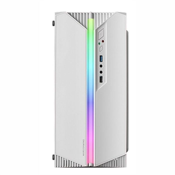 Caja Semitorre ATX Mars Gaming MC-S1 Blanco