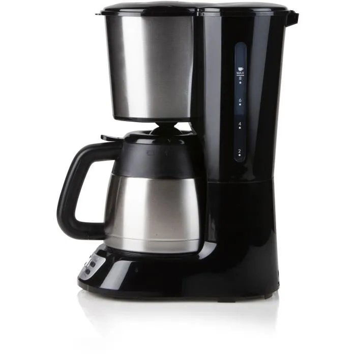 Domo DO709K Cafetera de Filtro 1000W 1L 8 Tazas Pantalla LCD Temporizador 24 Horas Acero Inoxidable 0 Domo DO709K Cafetera de Filtro 1000W 1L 8 Tazas Pantalla LCD Temporizador 24 Horas Acero Inoxidable 0