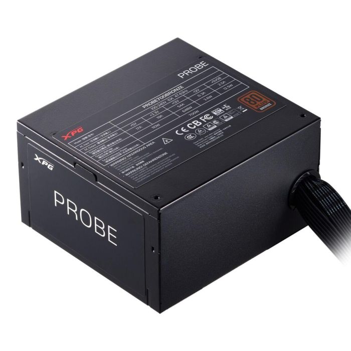 XPG PROBE 700 BRONZE Fuente de Alimentación PC 700W ATX v2.52 80 PLUS Bronze Ventilador 120mm Negro 9 XPG PROBE 700 BRONZE Fuente de Alimentación PC 700W ATX v2.52 80 PLUS Bronze Ventilador 120mm Negro 9