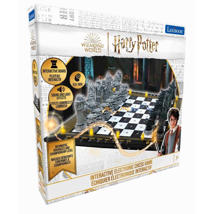 Lexibook Juego de Ajedrez Electrónico Harry Potter con Luces, Edad Recomendada 3+ Años 1 Lexibook Juego de Ajedrez Electrónico Harry Potter con Luces, Edad Recomendada 3+ Años 1
