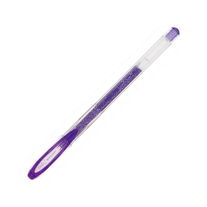 Uniball Rollerball Signo Sparkling Um-120Sp 1.0 mm Violeta Caja 12 Ud