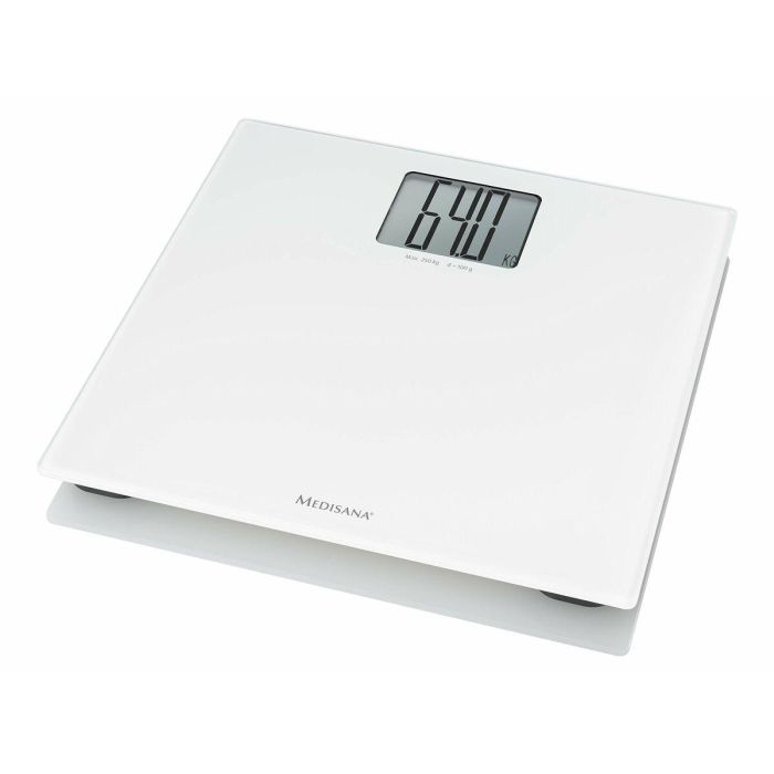 Báscula Digital de Baño Medisana XL 470 Blanco Cristal Templado 2 Báscula Digital de Baño Medisana XL 470 Blanco Cristal Templado 2