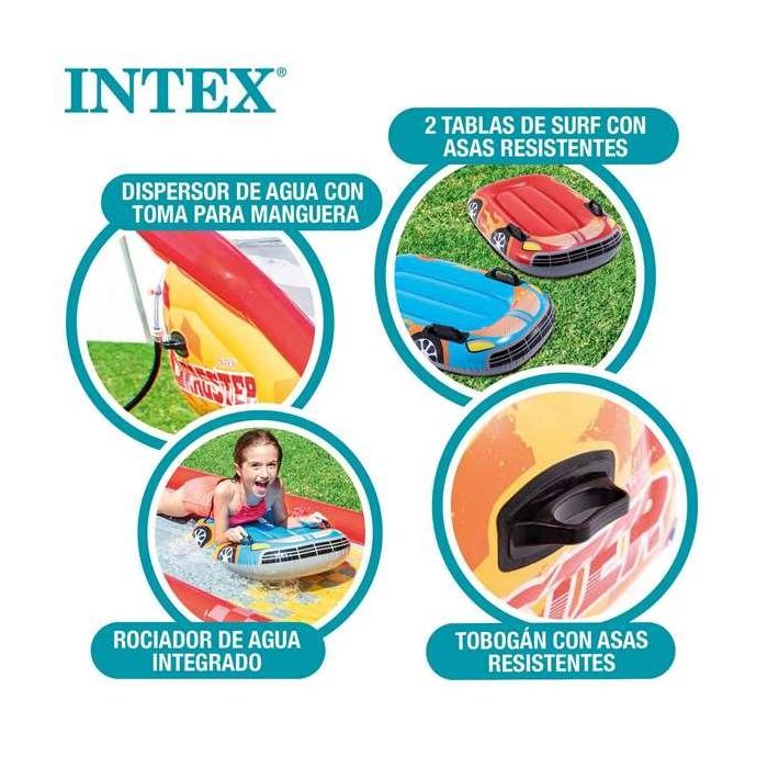 Pista hinchable deslizante racing fun 561x119x76 cm 5