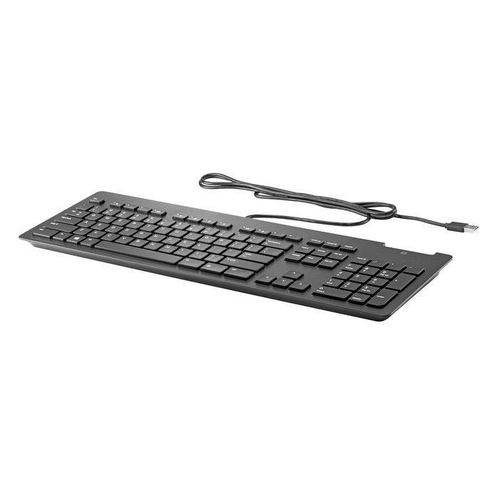 HP USB Slim Business Smart Card Keyboard con Lector de Tarjetas Inteligentes Integrado Disposición Española 1