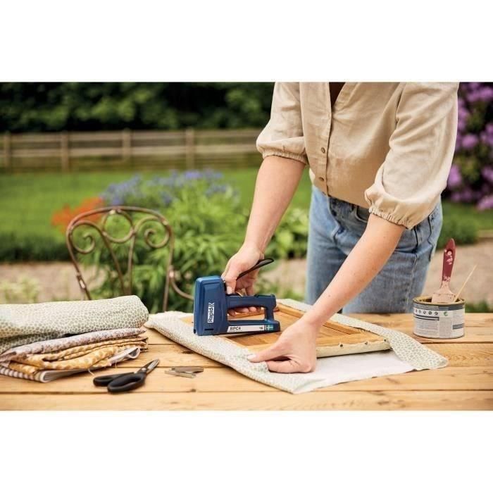 Rapid RPC4 Grapadora para grapas tipo 53 (6-16mm), 13 (6-16mm), 8 (15mm) y 9 (15mm) 4