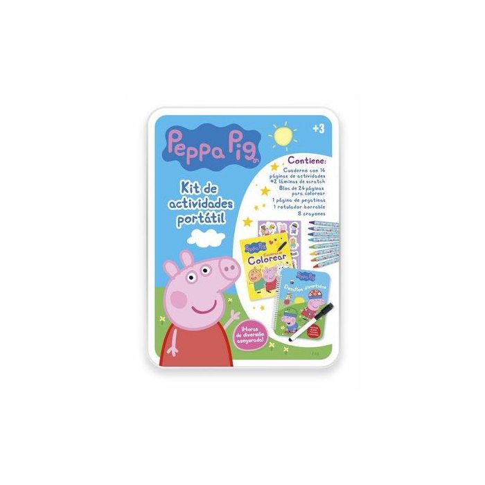 Juego Imagiland Kit De Actividades Portatil Peppa Pig