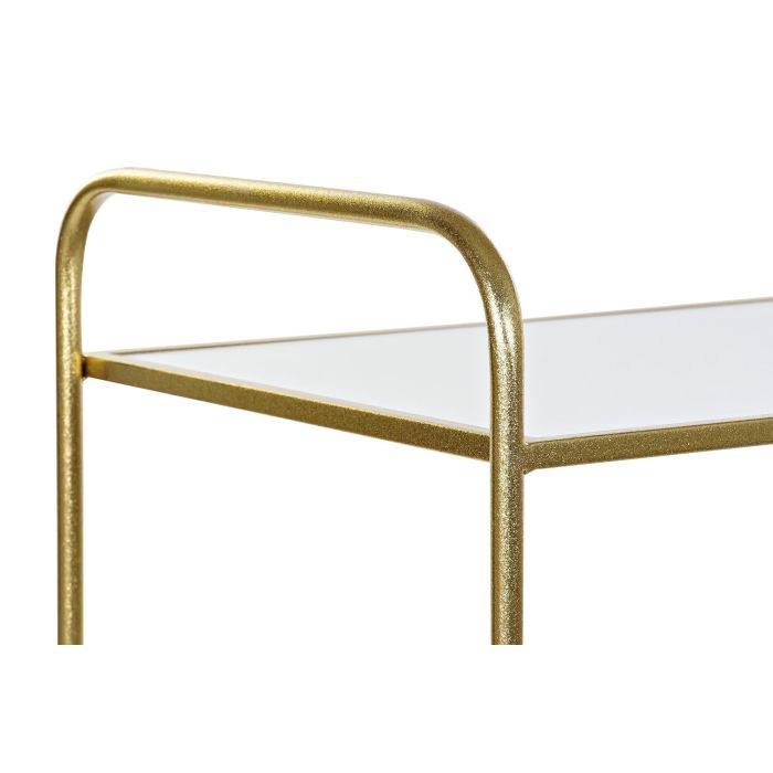 DKD Home Decor Revistero Dorado Metal y Espejo 35 x 76 x 83 cm 2 DKD Home Decor Revistero Dorado Metal y Espejo 35 x 76 x 83 cm 2