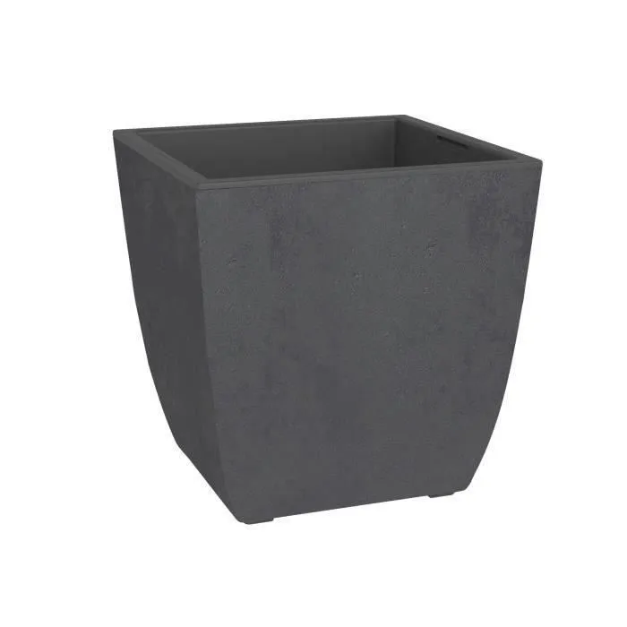 Eda Jardinera DIVA BASALT Gris Antracita Cuadrada 42 L 43,5 x 43,5 x 44,2 cm EDA3086960273408 Caja Interior Extraible 0 Eda Jardinera DIVA BASALT Gris Antracita Cuadrada 42 L 43,5 x 43,5 x 44,2 cm EDA3086960273408 Caja Interior Extraible 0